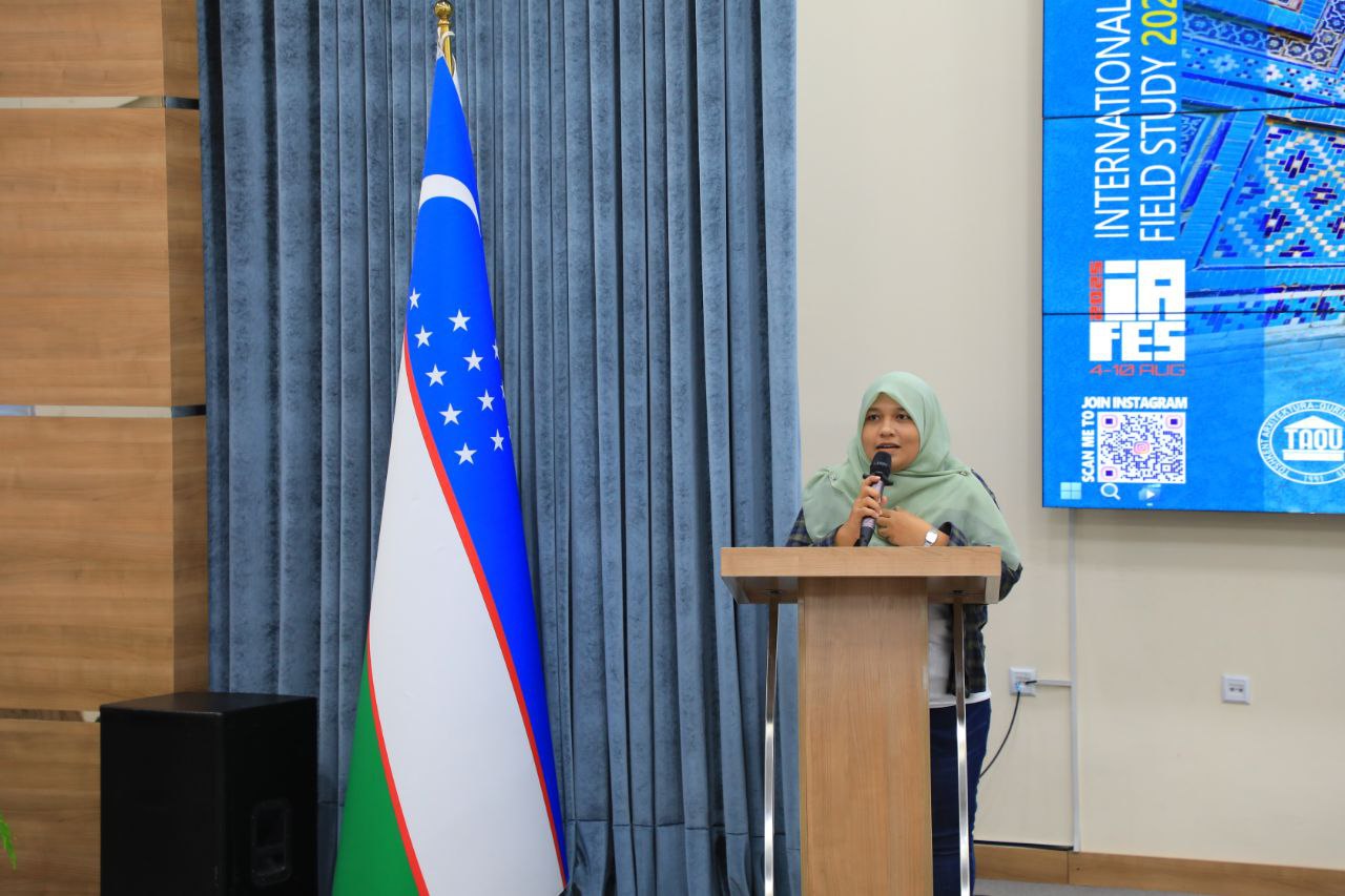TOSHKENTDA “IAFES 2025” XALQARO ARXITEKTURA WORKSHOPI BOSHLANDI